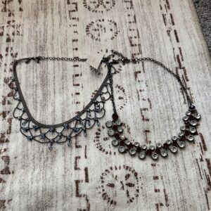 Women's Necklaces set of 2 - fairy goth